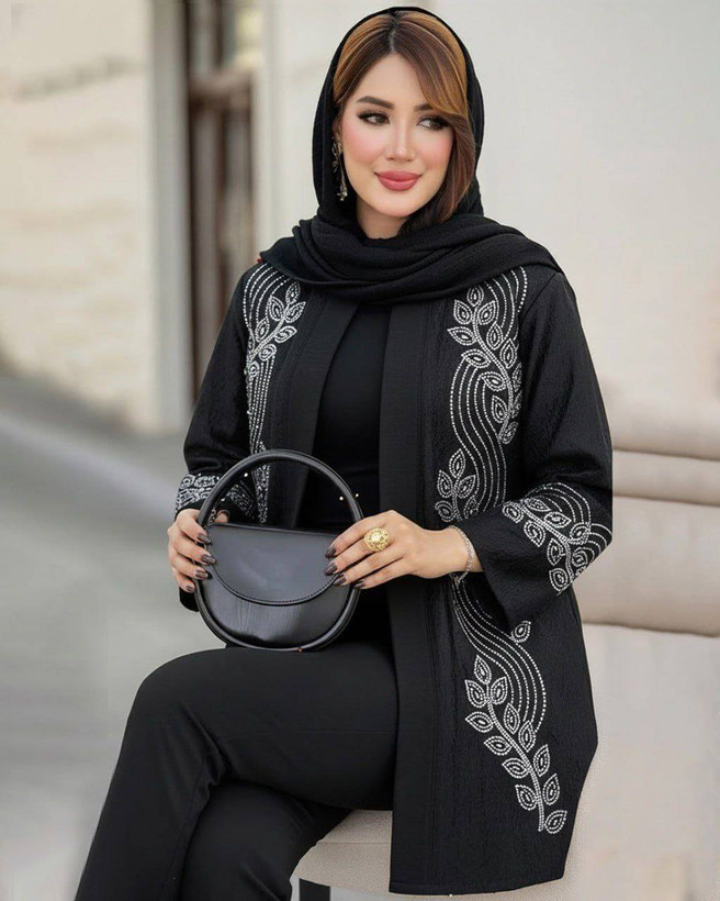 مانتو مازراتی نگین کاری عیدانه