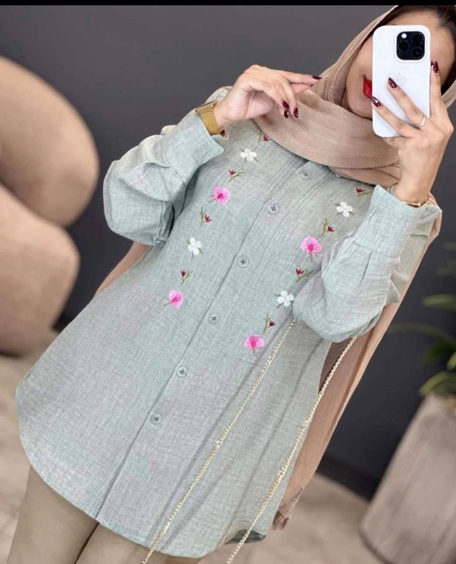 شومیز شبدر عیدانه راش