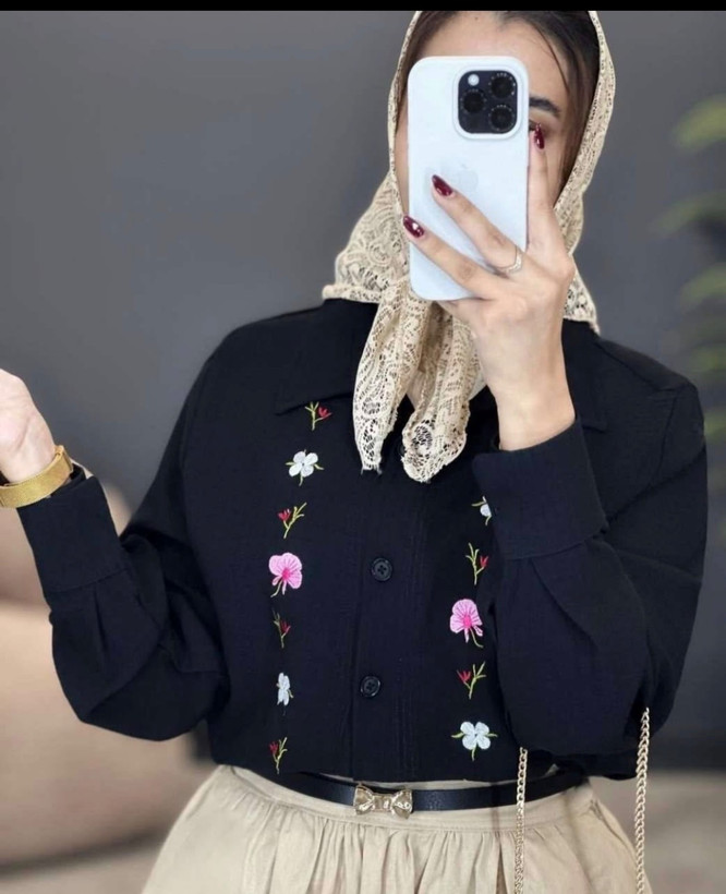 شومیز شبدر عیدانه راش