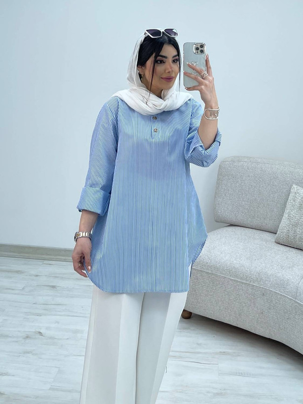 شومیز مانتویی مینا بهار