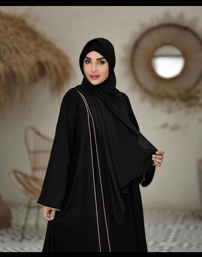عبا مغزی دوز کرپ الیزه راش