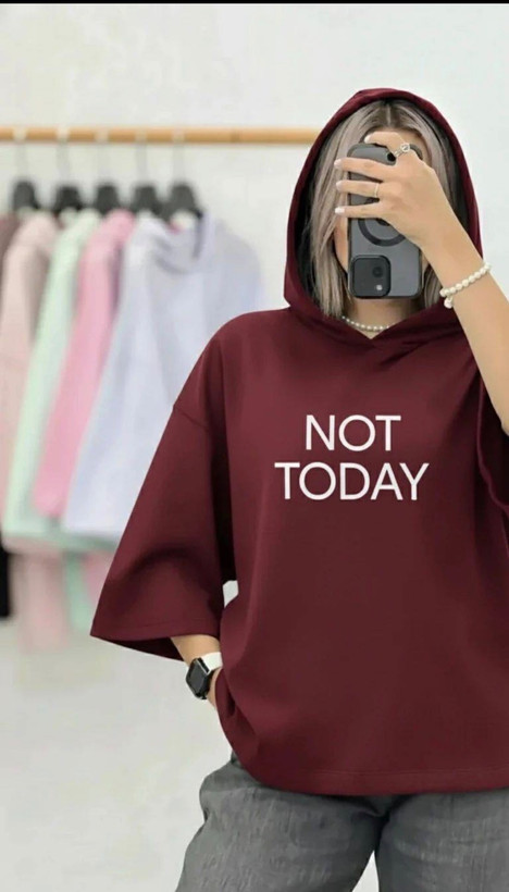 تیشرت کلاهدار not