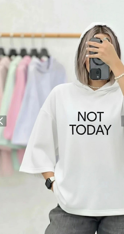 تیشرت کلاهدار not