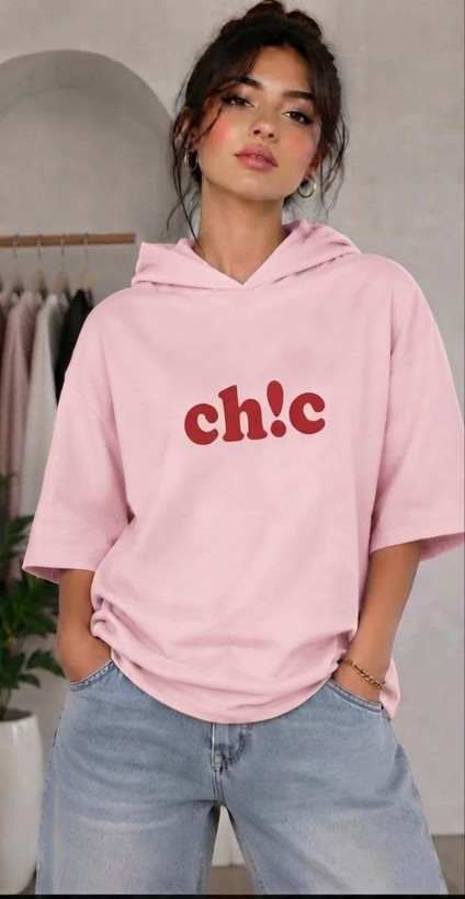تیشرت کلاهدار chis راش