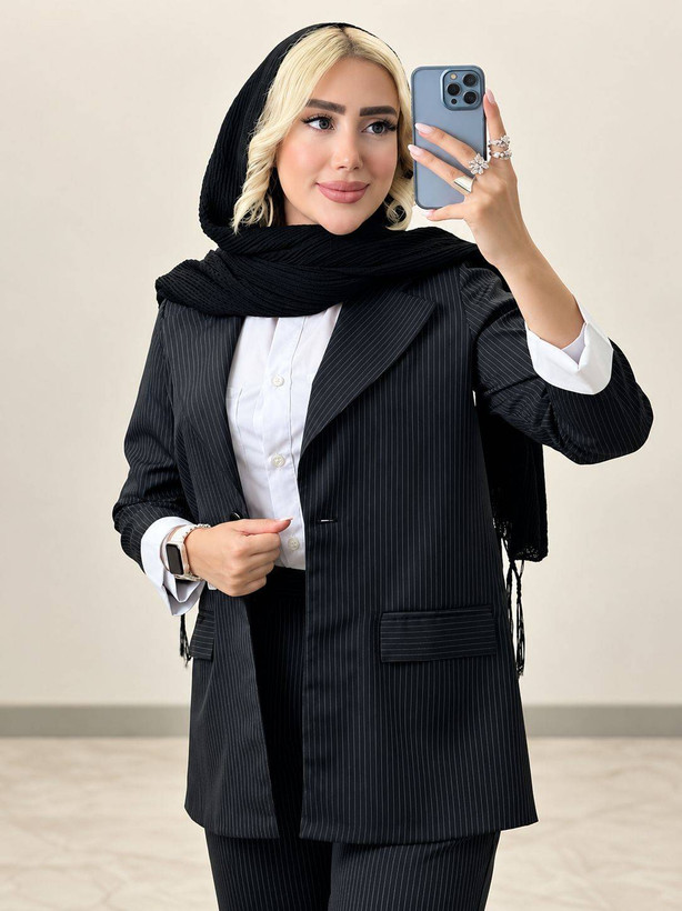 ست مانتو کتی شلوار قاصدک شایسته